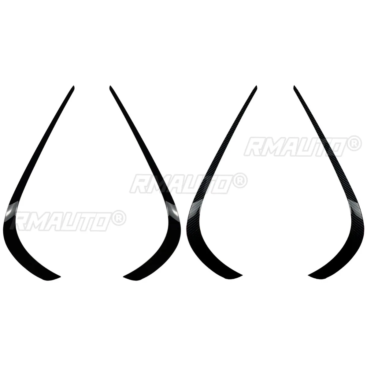 For Mercedes Benz E-Class W212 Facelift 2013-2015 Body Kit Wind Knife Spoiler Tuning Air Blade Car Accessories view 6