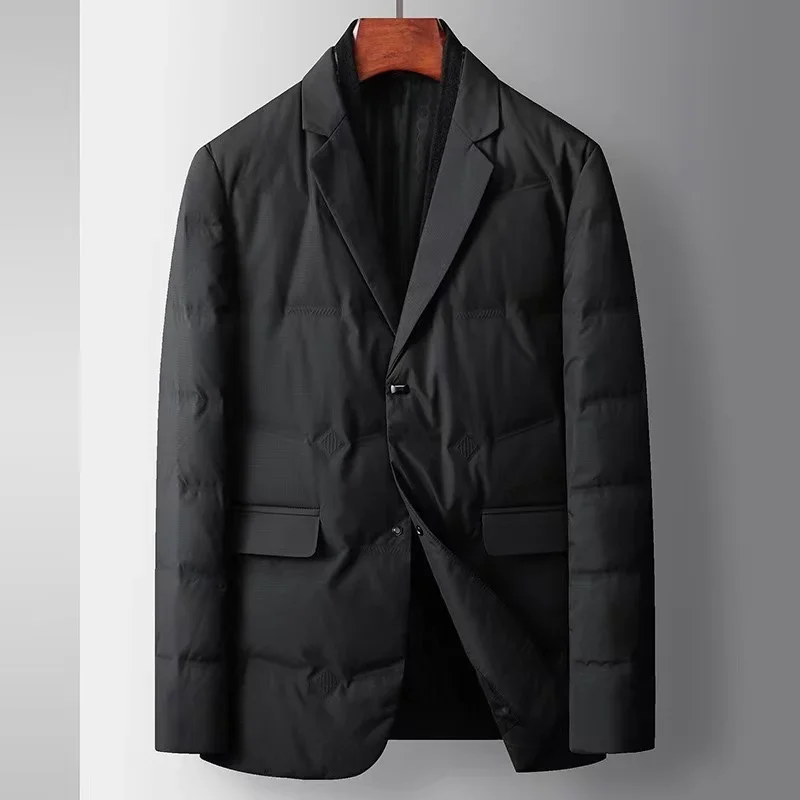2026 Autumn/Winter New Casual Down Jacket with Thin Duck Down Content Up To 90% Quality Design Suit Down Jacket