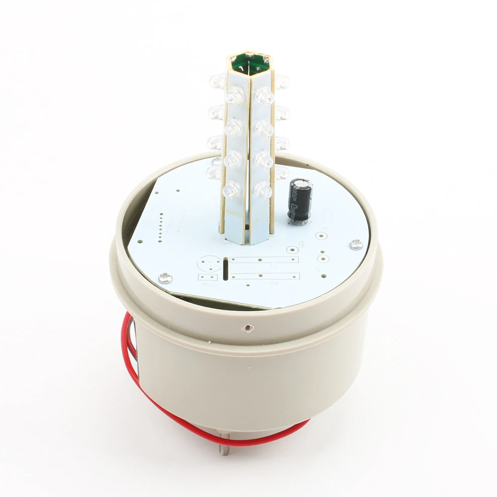 LED-1101J 플래시 경고등 소방관 비상 부저 빨간색 파란색 녹색 노란색 표시 등 DC12V 24V AC220V 110V