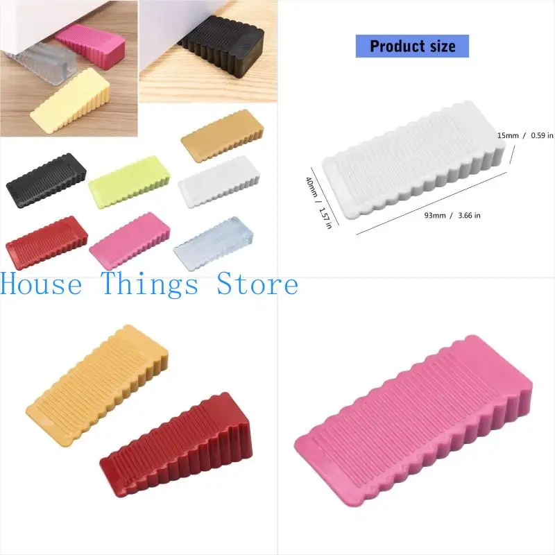 

652F AntiCollision Silicone Door Stoppers Nonslip Decorative Door Stop Doorstop