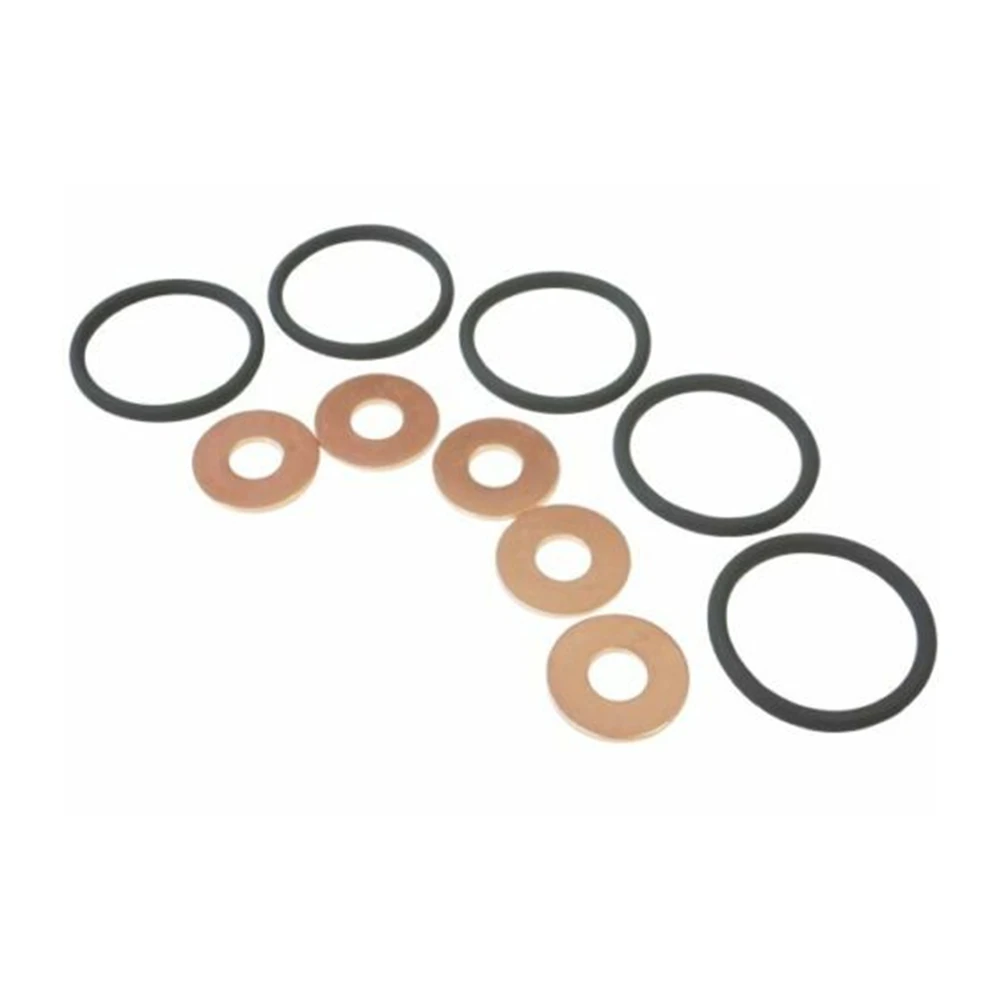 

10PCS/SET For Land Rover TD5 Fuel Injector Sealing Rings and Copper Washers ERR6417 & ERR7004