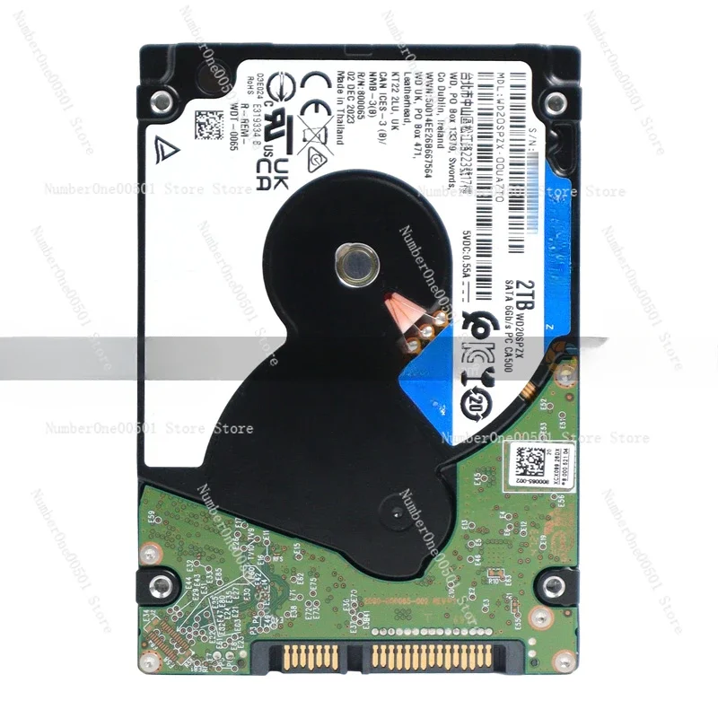 Suitable for WD/Western Digital WD20SPZX 2TB 2.5 inch notebook hard drive 2T 5400 to 128M 7MM