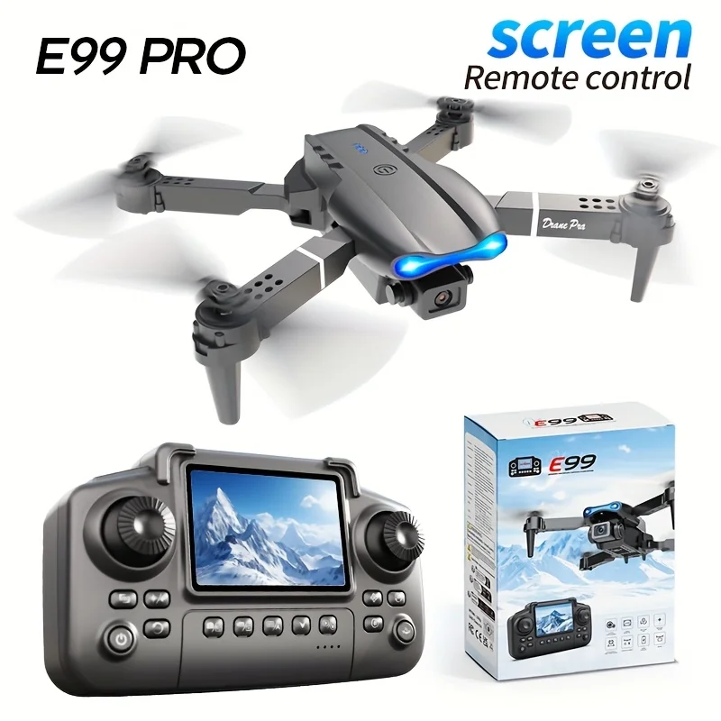 The Upgraded 2026 E99PRO MAX Drone Features Dual 8K Cameras, In-Screen Remote Control, Two Batteries, One-Key Return-to-Home, A Foldable Design, USB Charging, Wi-Fi Connectivity, and Flight Gaming Capabilities. This Drone Is Suitable for Beginners and Mak view 5