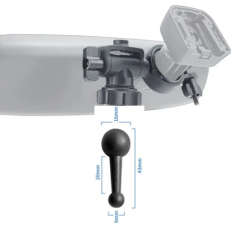 Dash Camera Mirror Mount Holder Kit for Garmin Dash cam 45 55 65W 46 56 66W and Speak, Plus 010-12530-00, 010-12530-05
