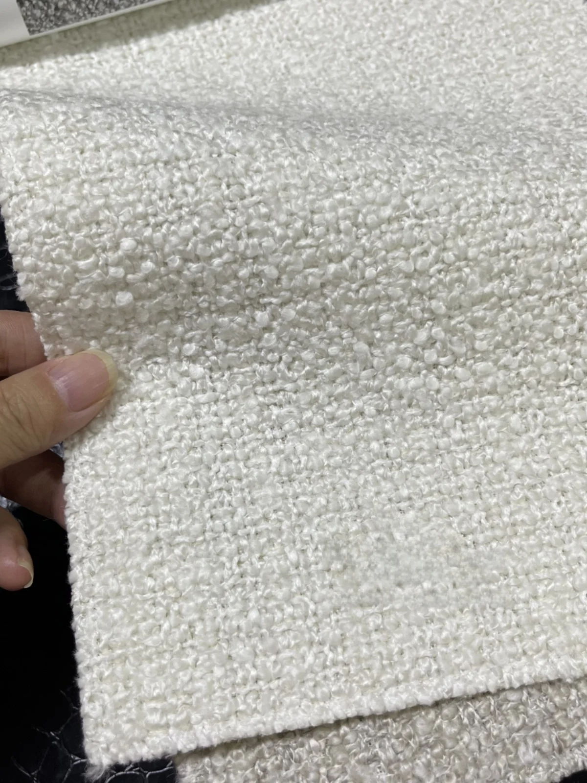 

Элитная портьерная ткань Casamance ITHAQUE, твидовая мебельная ткань Nordic Sle с геометрическим узором для домашнего декора