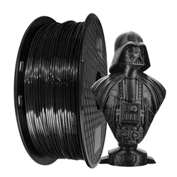 250G, 500G, 1Kg Zijde Zwart Pla Filament Draad Spool Draad 1.75Mm 3d Printer Materiaal Voor 3d Printer Gloeidraad Draad Vacuüm Verpakking