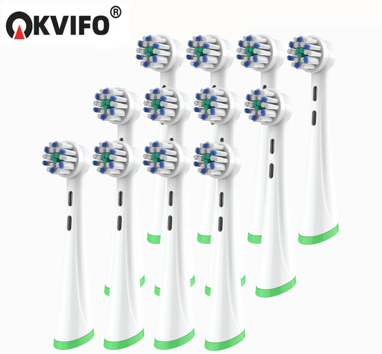 

Сменные насадки KVIFO 2/4/8 шт., совместимые с электрическими зубными щетками Oral B iO, для моделей iO 2/3/4/5/6/7/8/9/10