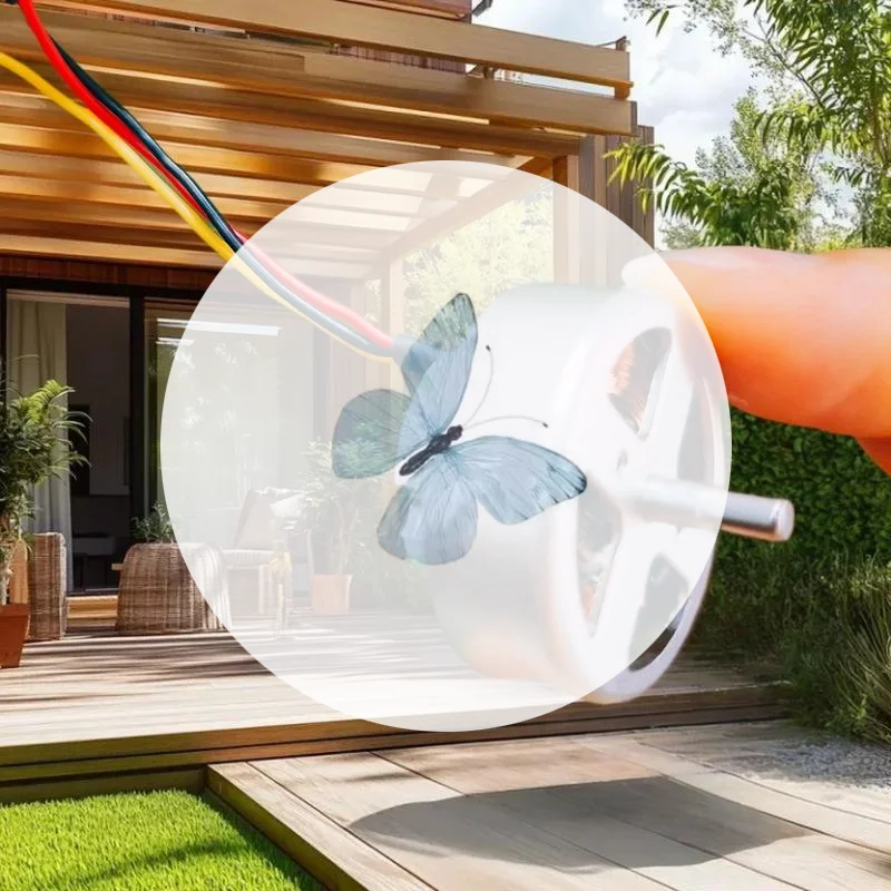 Высокопроизводительный трехфазный бесщеточный двигатель Mini 2204 2S-3S 1200KV для квадрокоптеров RC Drone FPV, аксессуар для одиночного двигателя самолета