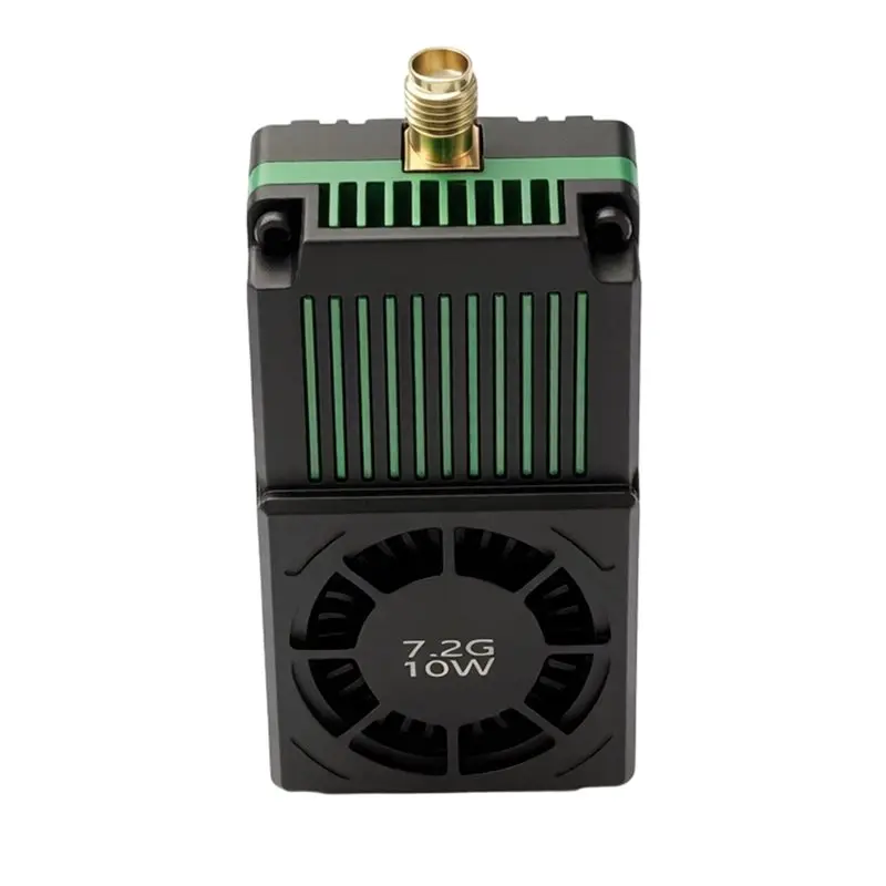 B92B 7.2G 10W VTX + 7.2G VRX 64CH FPV Video Audio Transmitter Receiver Kit for FPV Drone