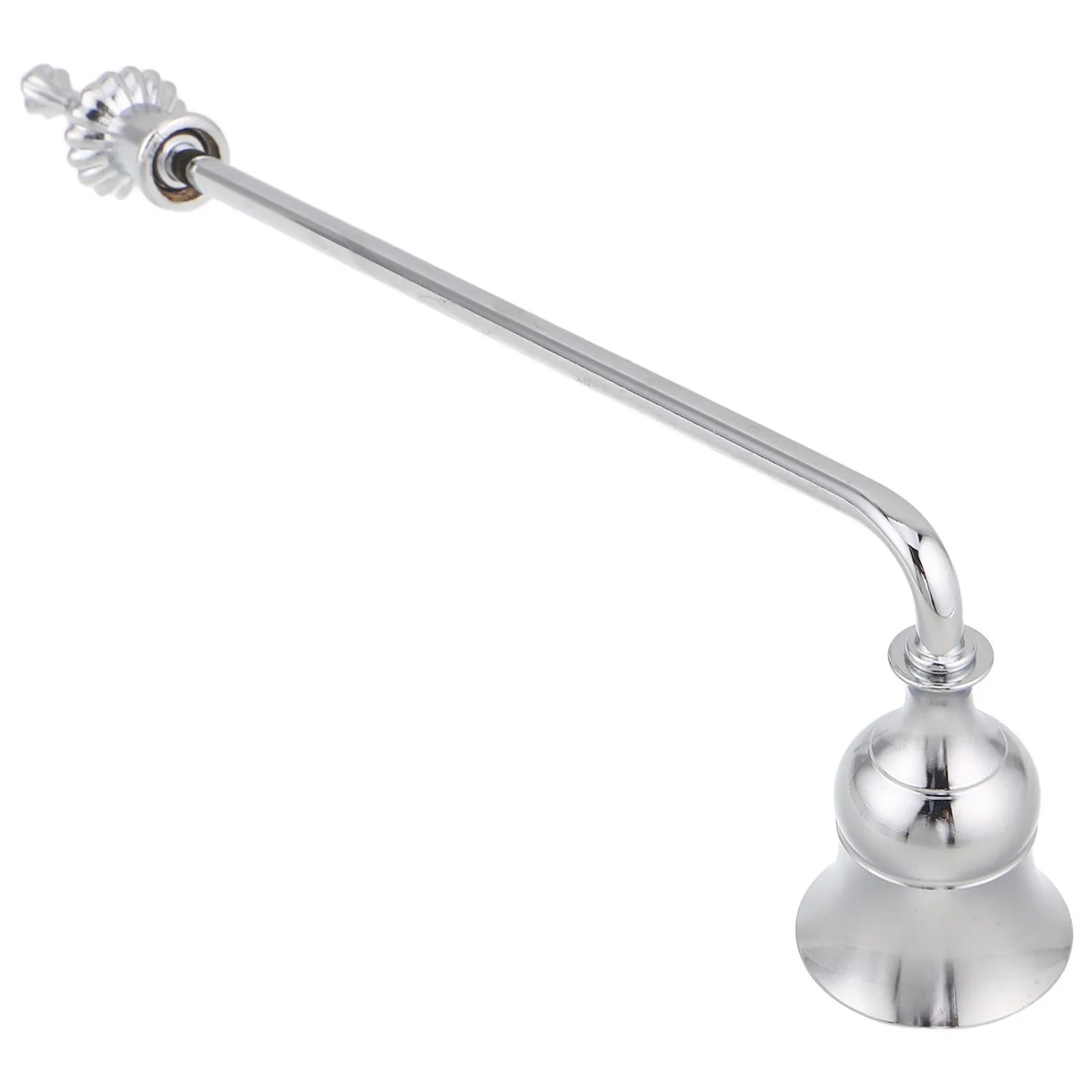 Éteignoir à bougie vintage en métal avec long manche, sûr pour éteindre les mèches, accessoire pour la maison et les restaurants