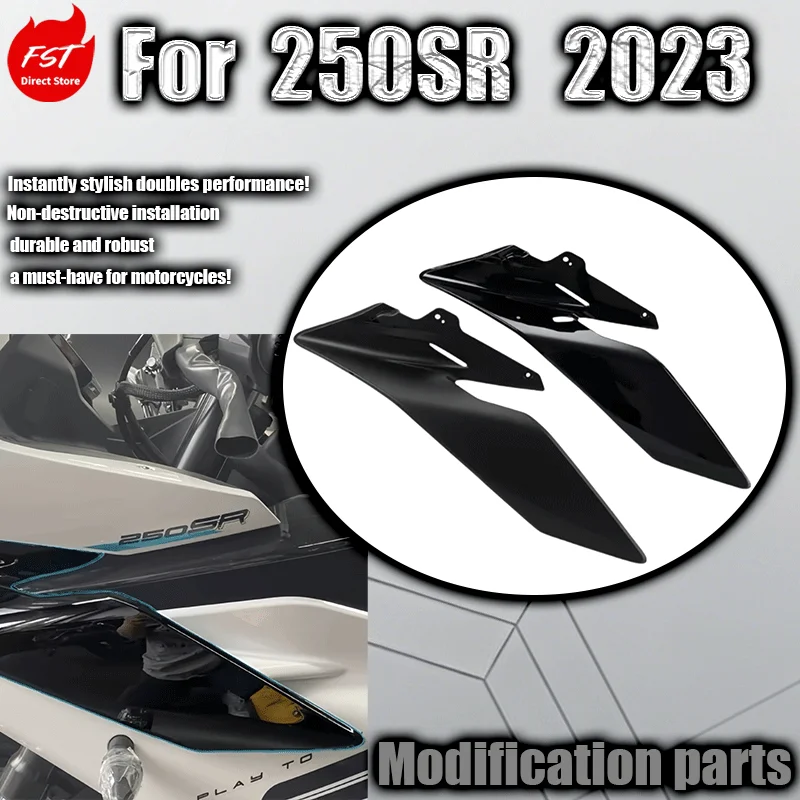 

Original Motorcycle Parts，Winglet Spoiler Fairing Deflector Decorative Panel，for 2023 250SR