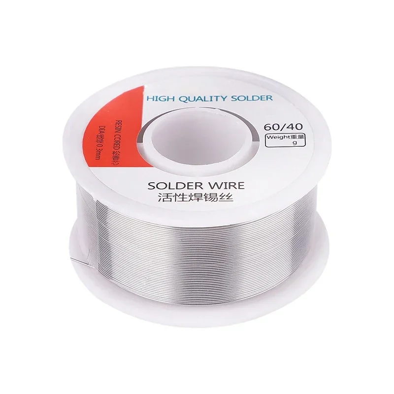 0.8mm 1.0mm 2.0mm 30g 100g 250g Soldering Tin Wire Tin Melt Rosin Core Solder Soldering Wire Roll No-clean FLUX 2.0%