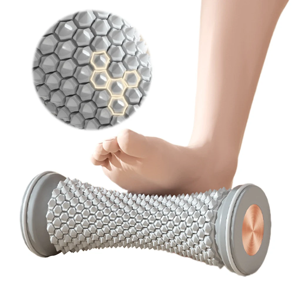 1Pc Foot Roller Massager Yoga Plantar Fascia Roller Home Fitness Finger Pressure Board Deep Muscle Relaxation Foot Massage Roller