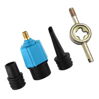 Pump Valve Adapter Inflatable Sup Pump Adaptor for Kayaking Dinghy Pontoon Boat for Surfboard Inflatable Bed