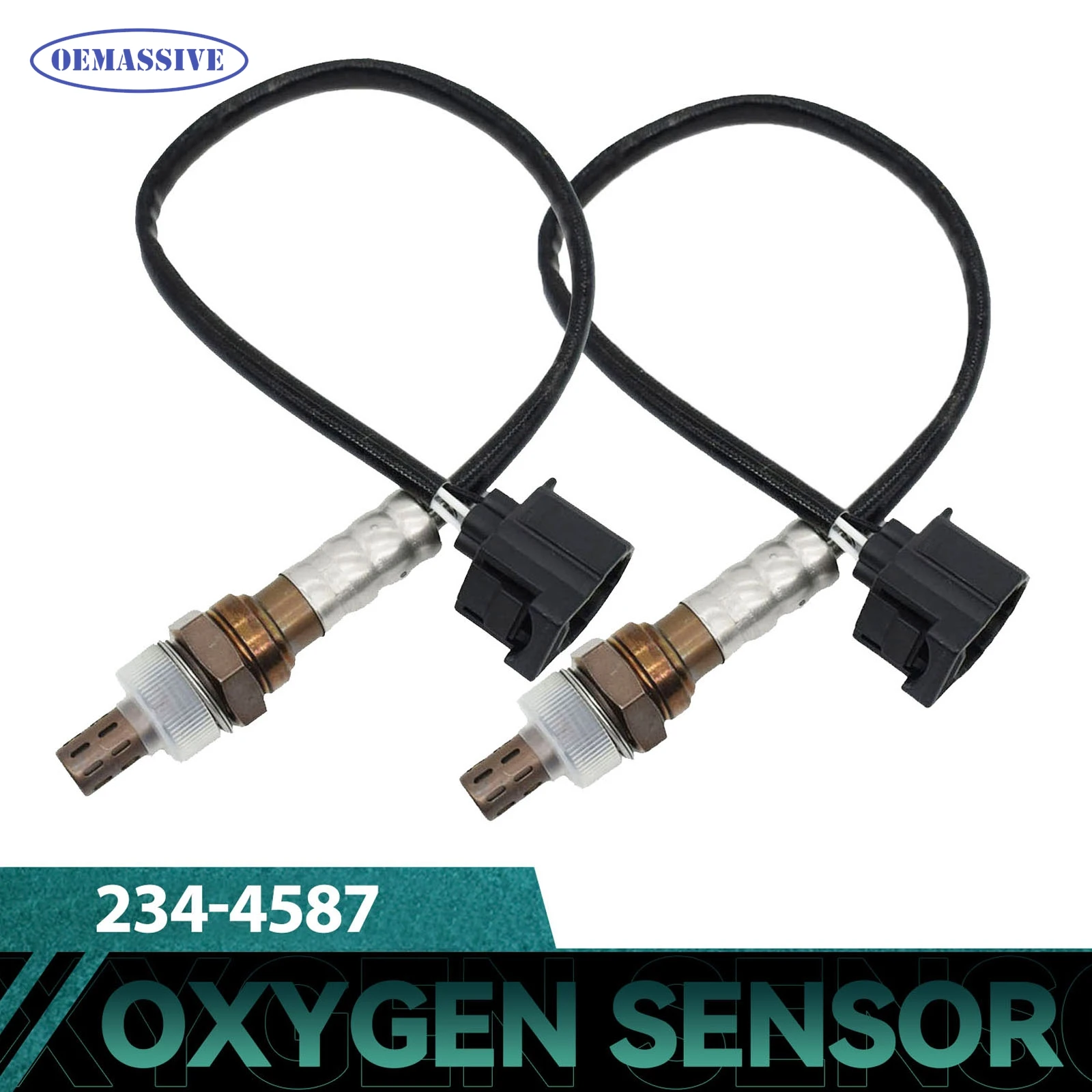 2Pcs Oxygen Sensor 234-4587 Upstream / Downstream For Chrysler 300 Aspen Sebring Dodge Charger Durango Jeep Liberty TJ VW Routan