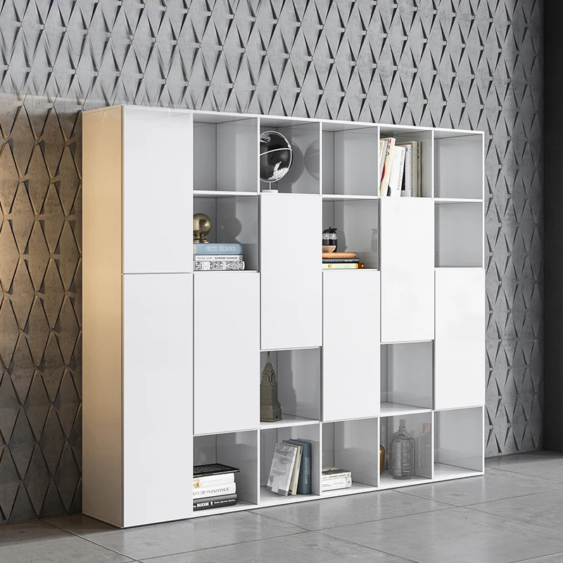 

Fashion information cabinet decoration modern storage cabinet piano lacquer bookshelf