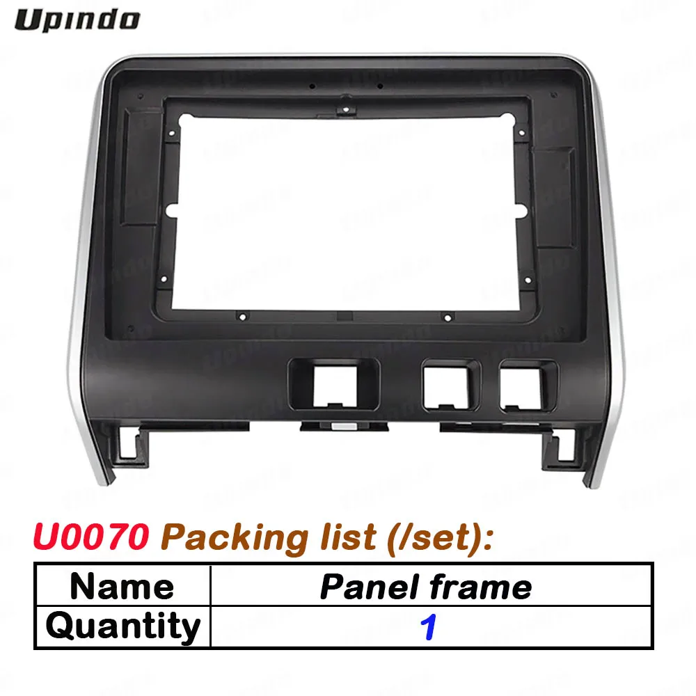 

Compatible For Nissan Serina 2017+ 2 Din 10.1 Inch Android Car Radio Fascia Panel Frame with GPS DVD and MP5 Car Accessories