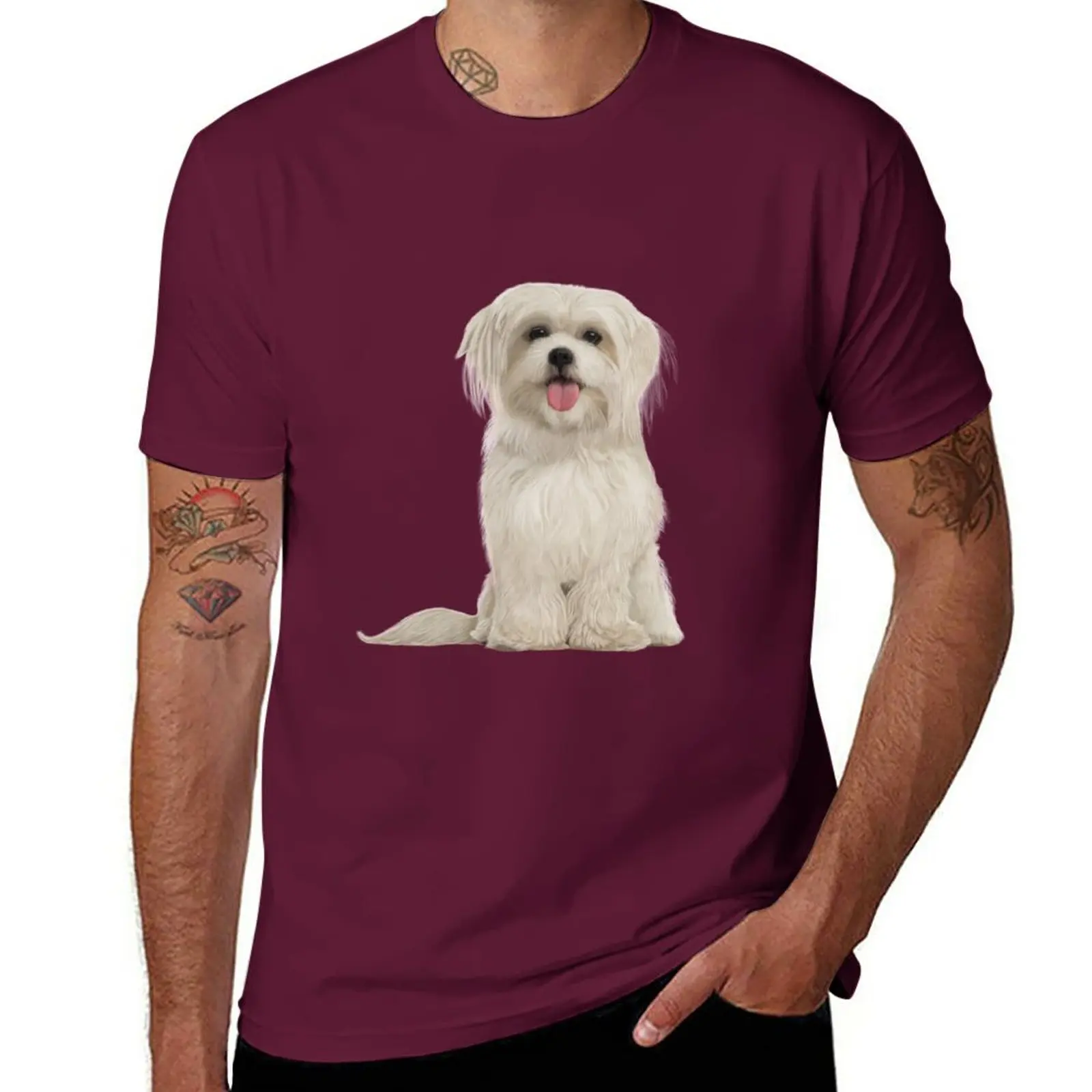 New Havanese puppy T-Shirt tees Tee shirt mens t shirts