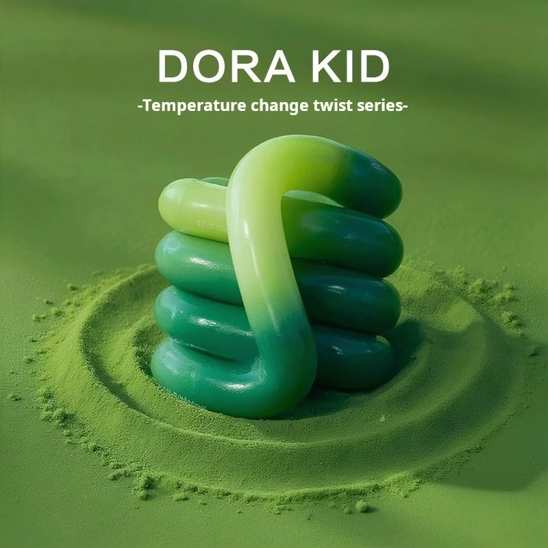 Deformowalna lina antystresowa, lina do dekompresji, zabawka antystresowa zmieniająca kolor, najlepsza zabawka.