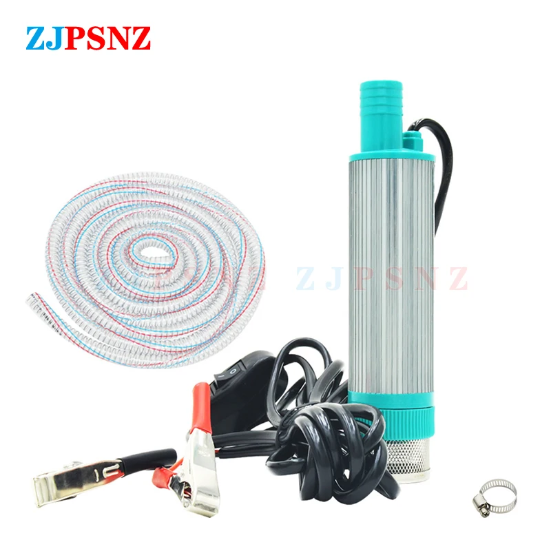 38mm 12V 24V Tragbare Mini Elektrische Auto Pumpe Zum Pumpen Diesel Öl Wasser Transfer Pumpe Camping Angeln tauchpumpe 30L/min – Detail 10