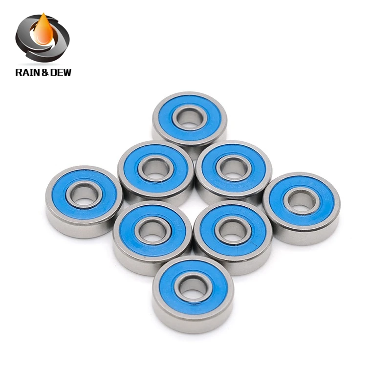 

10PCS 686-2RS Bearing ABEC-7 6x13x5 mm Miniature 686RS Ball Bearings 618/6RS 686 2RS Rulman Blue Sealed