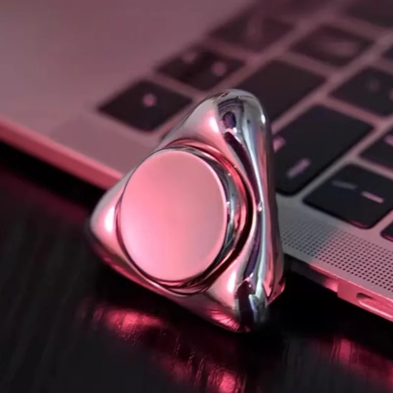 Beste Mini Fidget Spinner Metalen Hand Waterdruppel Vingertop Tol Tip EDC Verlichten Anti Stress Bureau Speelgoed