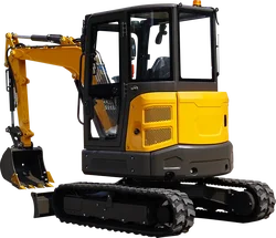 Fast delivery Mini diggers hydraulic rc excavators 1 3.5 ton micro small excavator machine price with closed cabin for sale