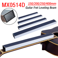 150/200/250/400 mm Guitar Fret Leveling Beam with Sandpapers Sanding Block Level File for Guitar Repair Polishing Maintenan