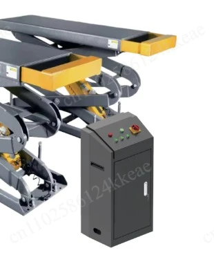Hidden Scissor Lift Car Lift Small Scissor Hydraulic Lifting Platform 4T Tons Car Maintenance