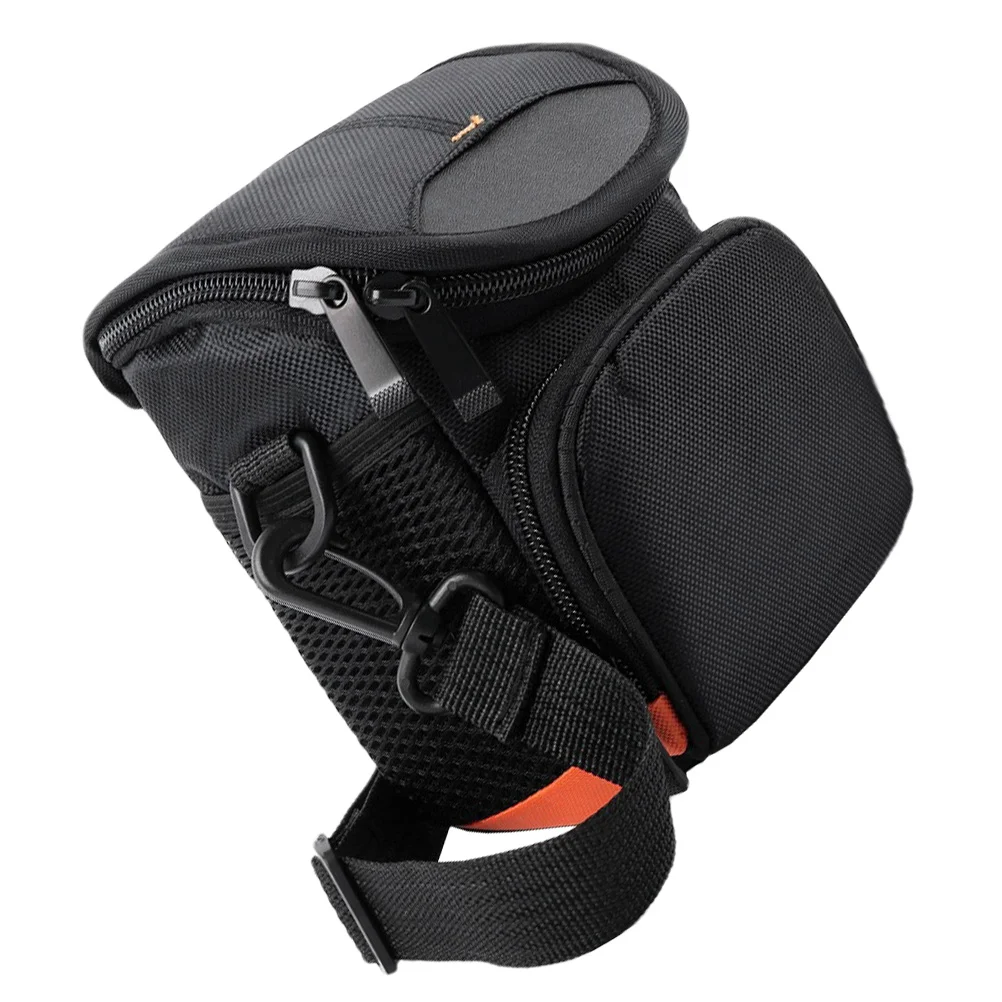 

1Pcs Camera Shoulder Bag Nylon Protective Case with Layered Storage for A6000 A6300 A5100 Travel Use Camera Shoulder Bag