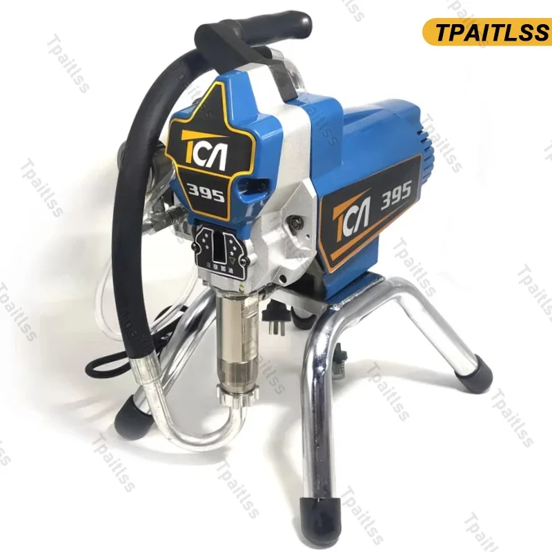 Brand New 395 2L/min 220v Wall Putty Spray Machine Airless Paint Machine Portable Electric Spray Paint Extension Hose