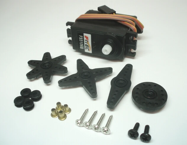 Feetech FS5106B 6 KG Analog Servo Motor Plastic Gear for RC Toy Robot Remote Control Toys Certified by RoHS