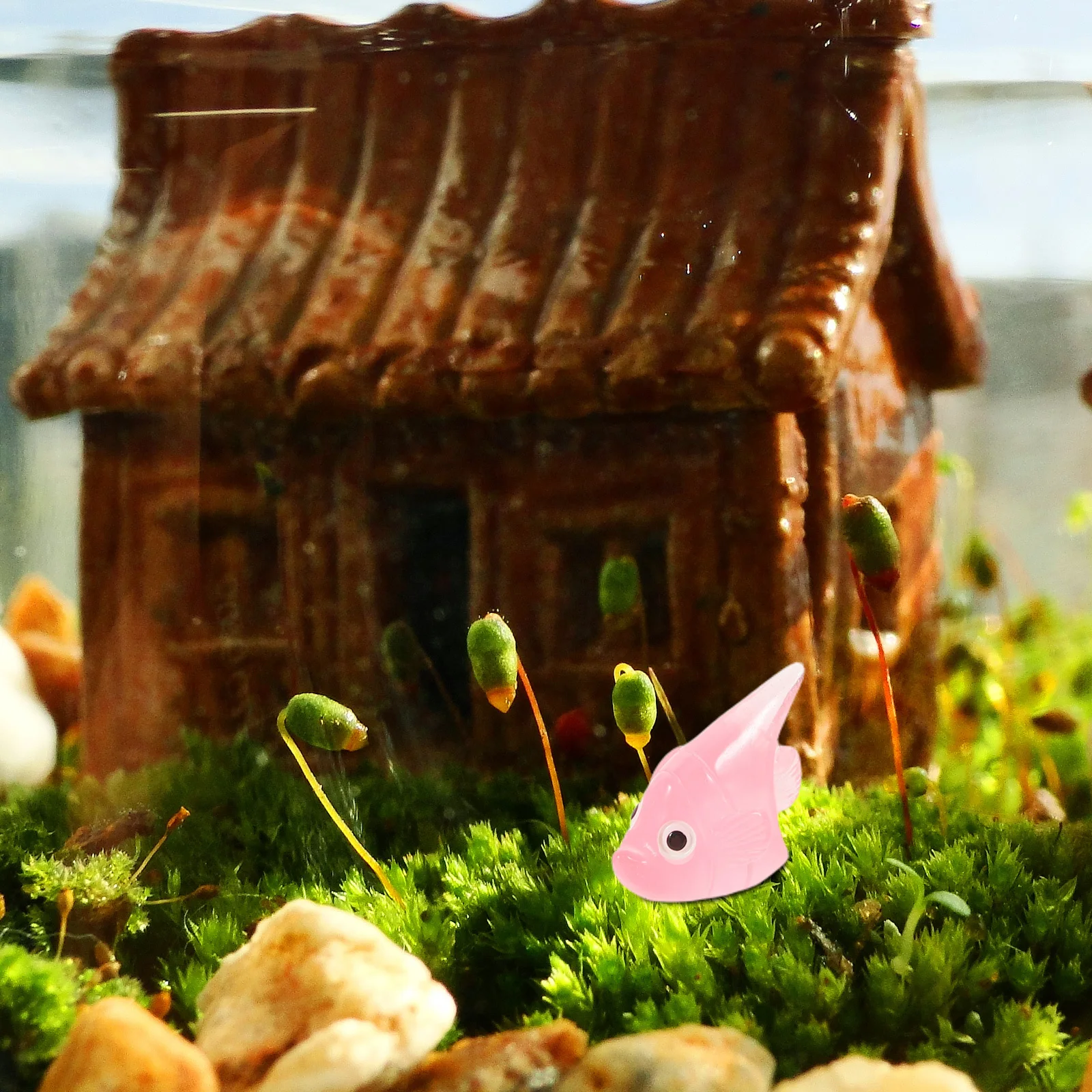 

50Pcs Mini Ocean Resin Animals Glow in The Dark Fairy Garden Accessories Micro Landscape Animal Ornaments Bonsai Desktop Decor