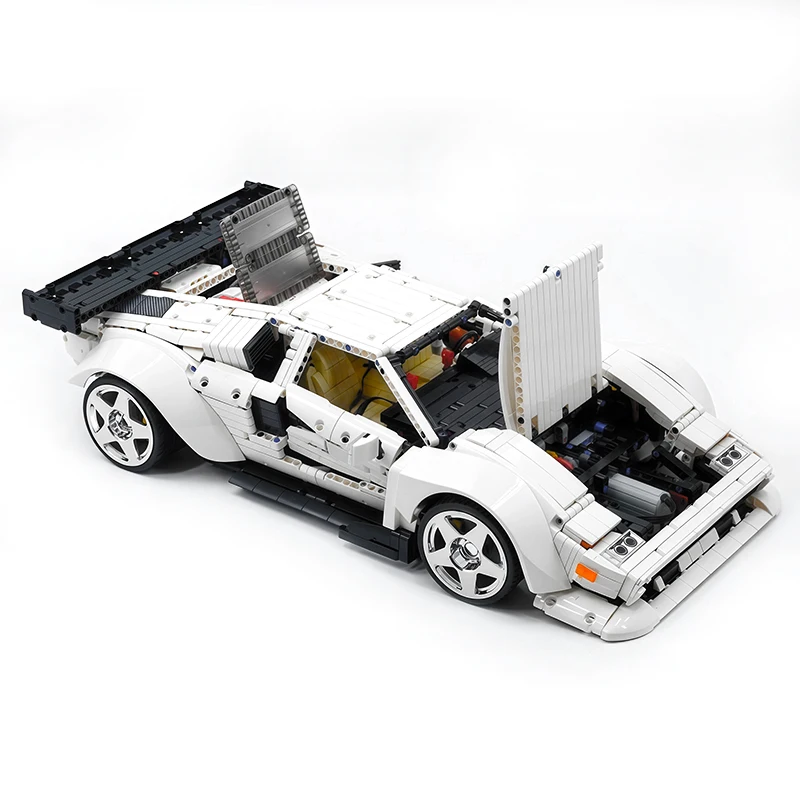 Luxury KBOX 10547 Striking Technical Sports Car Building Blocks Fast Speed Racing Bricks Puzzle Assembly Toy Christmas Gift Kids