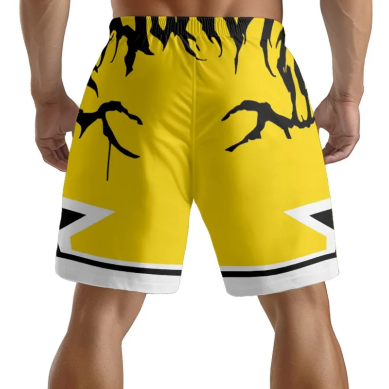 Pantalones cortos deportivos de baloncesto con cordón para hombre, Shorts deportivos de baloncesto con estampado de letras en inglés, sencillo, informal, a la moda, para verano