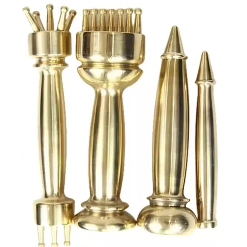 Everbright Store Tai Chi Pestle Needle Vajra Pestle Needle Qiyao Hunyuan Pestle Five-star Three  Acupuncture Full Set