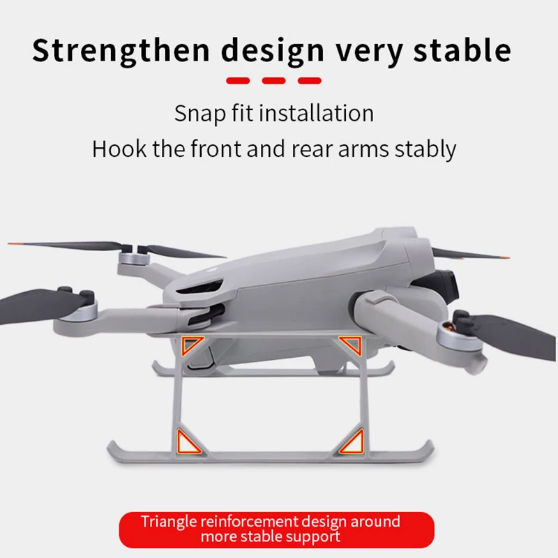 Mini 4 PRO Landing Gear for DJI Mini 4 PRO /Mini 3 PRO/Mini 3 Increased Height Leg Quick Release Expansion Kit Drone Accessories