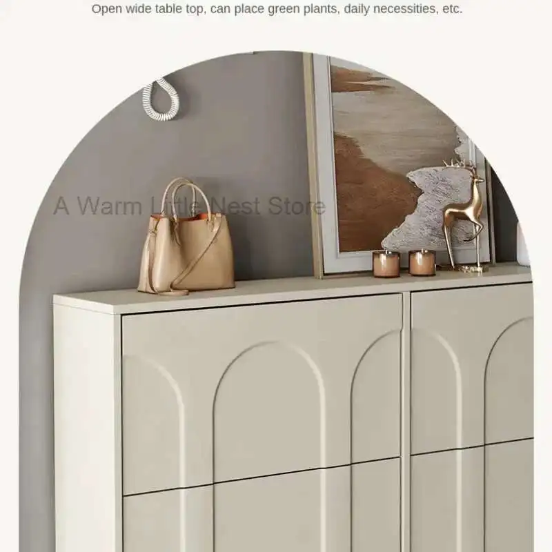 

Organizer Shoe Rack Organizer Style Ultra Thin Shoe Cabinet Living Room Cabinets Modern Luxury Sapateira Home Furniture WK50SC