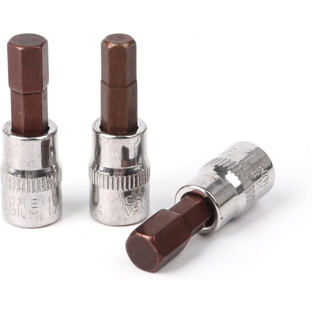 1/4 Zoll H2-H10 Sechskant-Steckschlüsselsatz 1/4 Zoll Vierkantantrieb Metrischer S2 & CR-V Stahl Steckschlüssel Ratschenschlüssel Bits Handwerkzeuge – Detail 2