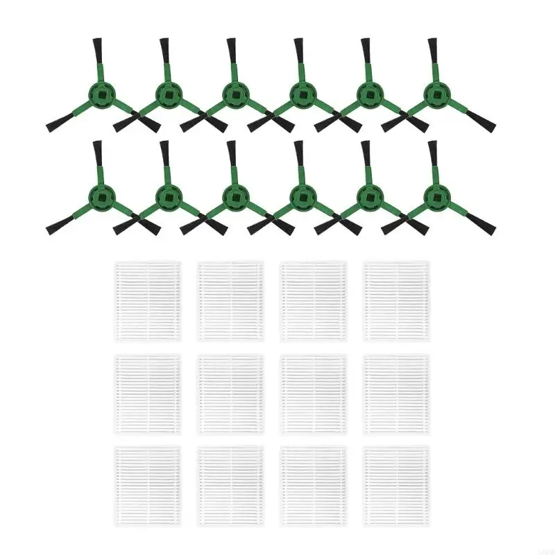 Parte reemplazo U0DE para cepillos principales aspiradora robot y0112 cepillo lateral