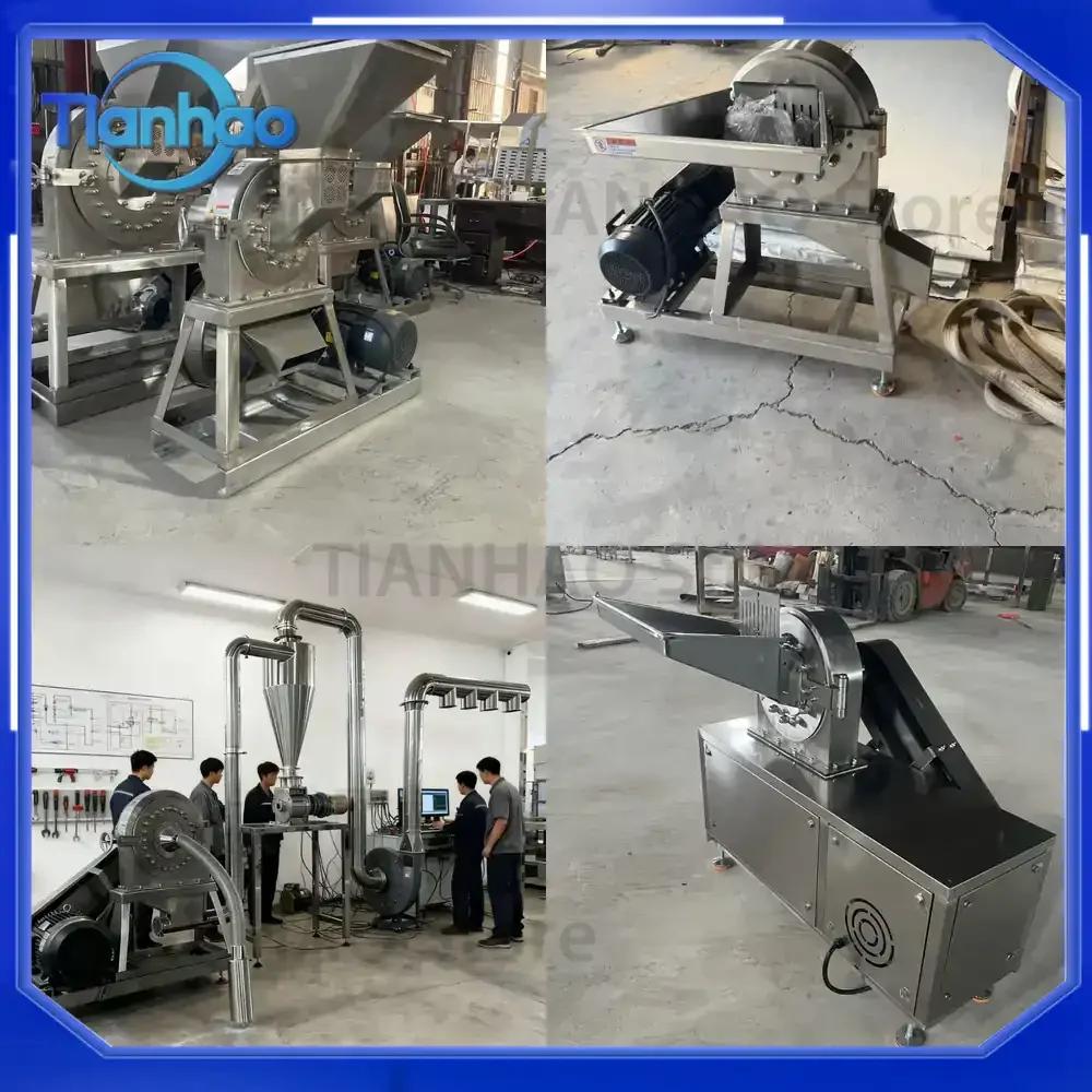 Grain and Herbal Powder Grinder for Food Chemical Raw Materials Urea Granules and Dried Chili Peppers