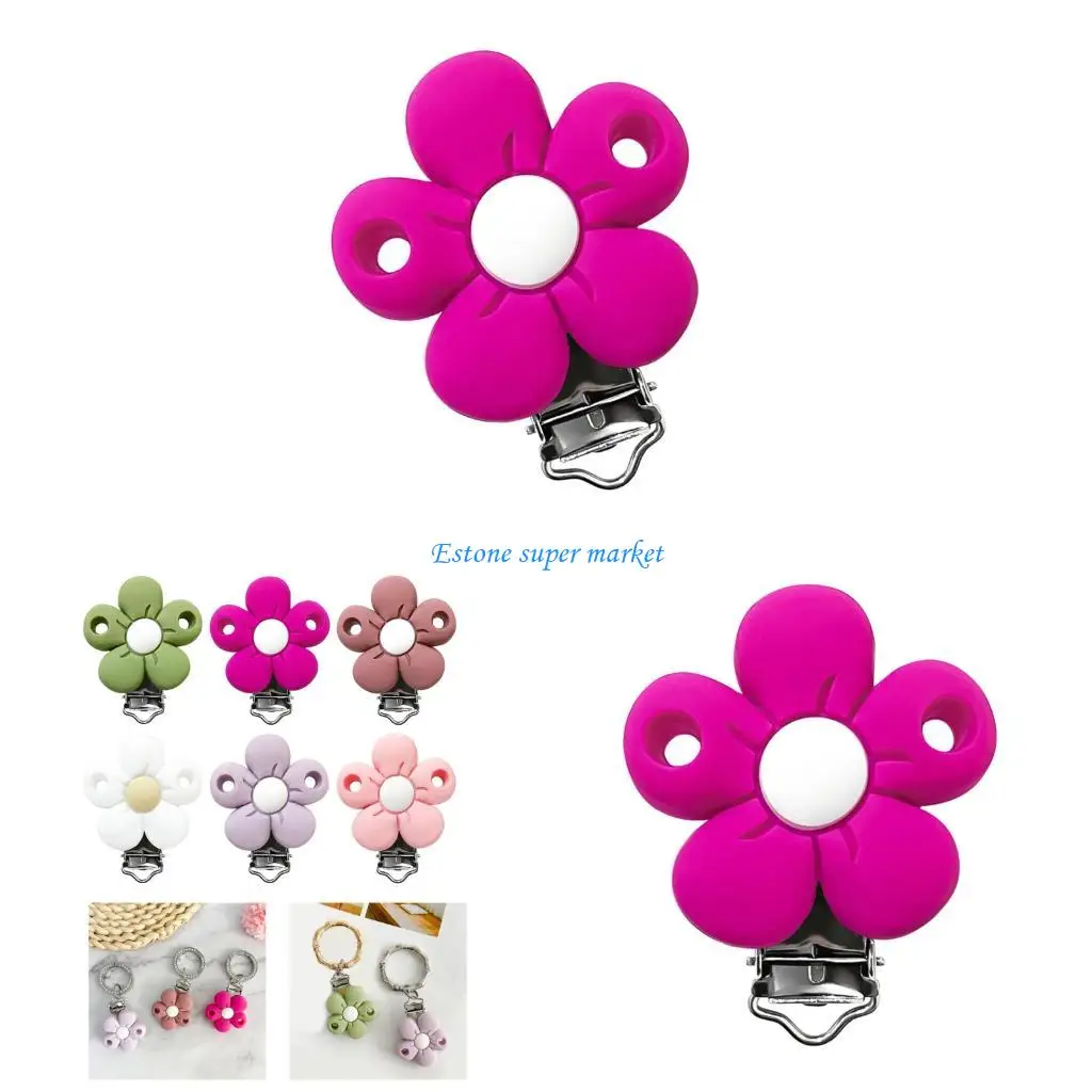 

090b Красочный зажим с пейзажем для детского соревнований в мягкой пищу силиконовый дизайн зажима