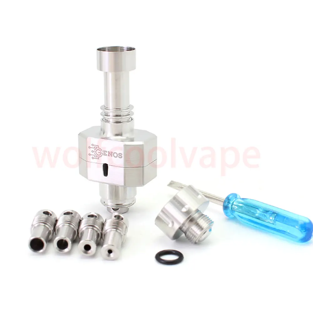 

wolfcoolvape Genos RBA Bridge for sxk Billet / BB / Boro Tank 316SS 6 Air Pins 1.0 / 1.5 / 2.0 / 2.5 / 3.0 / 3.5mm