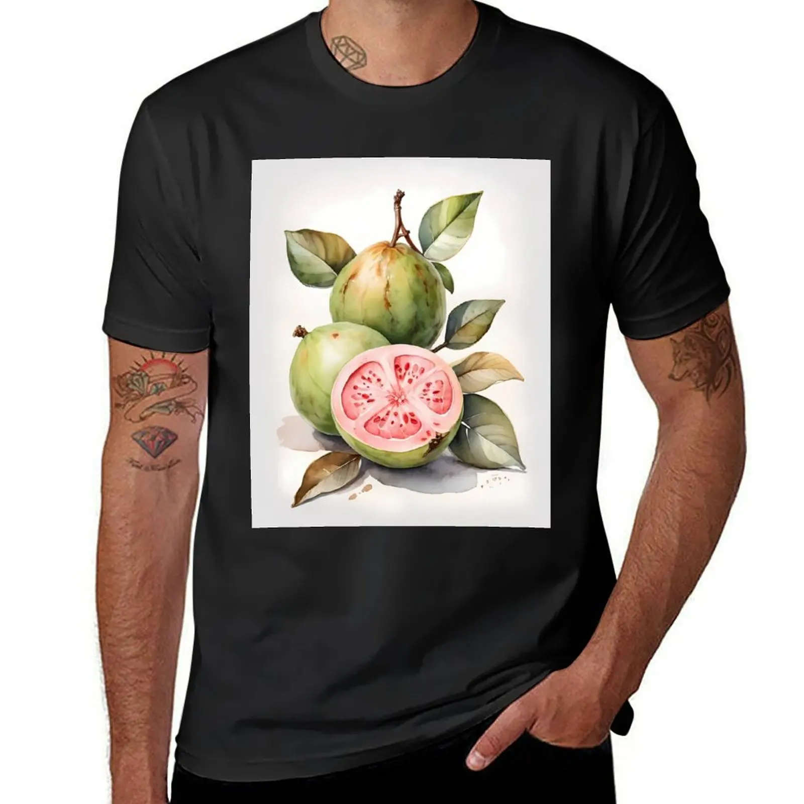 

Cute guavas T-Shirt vintage boys animal print tops animal prinfor boys mens champion t shirts
