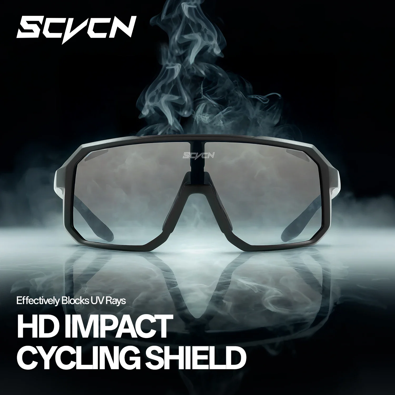 SCVCN الرجال في الهواء الطلق نظارات الطريق الجبلية دراجة الدراجات نظارات الدراجة UV400 نظارات الرياضة النساء القيادة التنزه تسلق النظارات الشمسية #4