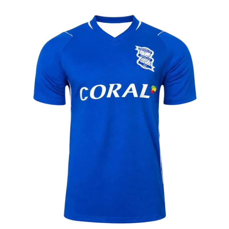 Neue 2026 Birmingham City 26-27 Saison Heim- & Auswärtstrikots – Schnelltrocknende, Atmungsaktive Sport-T-Shirts (Unisex/Familien-Matching) – Detail 4