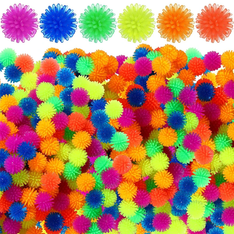 Small Soft Sensory Spiky Balls Fidget ADHD Anxiety Cheap Toys Kids Birthday Party Favors Goodie Bags Stuffers Classroom Prizes