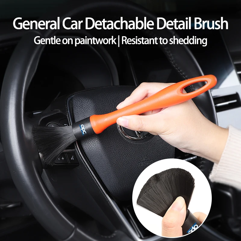 1Set Car Detailing Brush Gap Dust Removal Brush Cleaning Tools For Opel Corsa Astra Insignia Vectra Zafira Grandland Vivaro