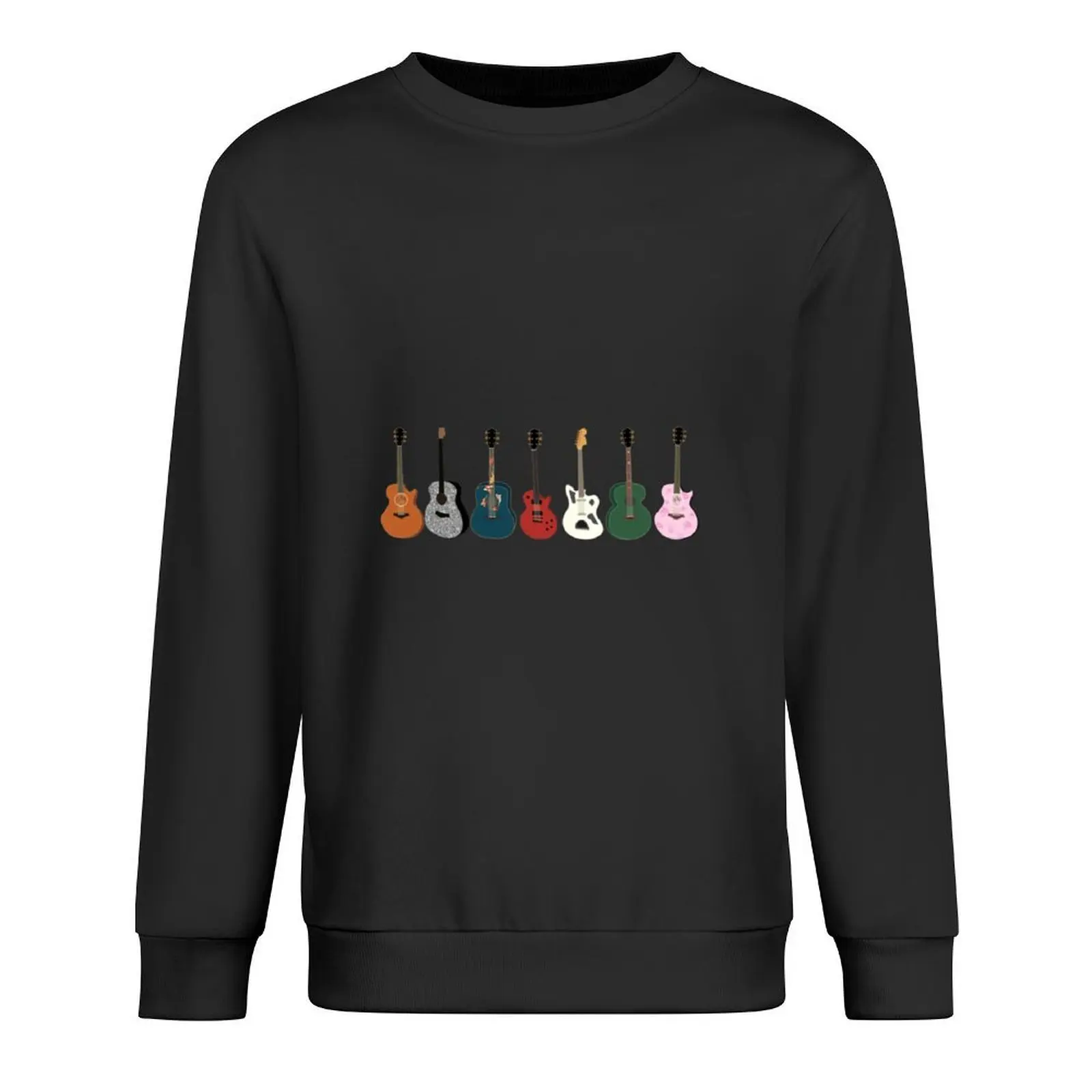 

guitars era pack Pullover korean autumn clothes male clothes men wear winter clothes sweatshirt