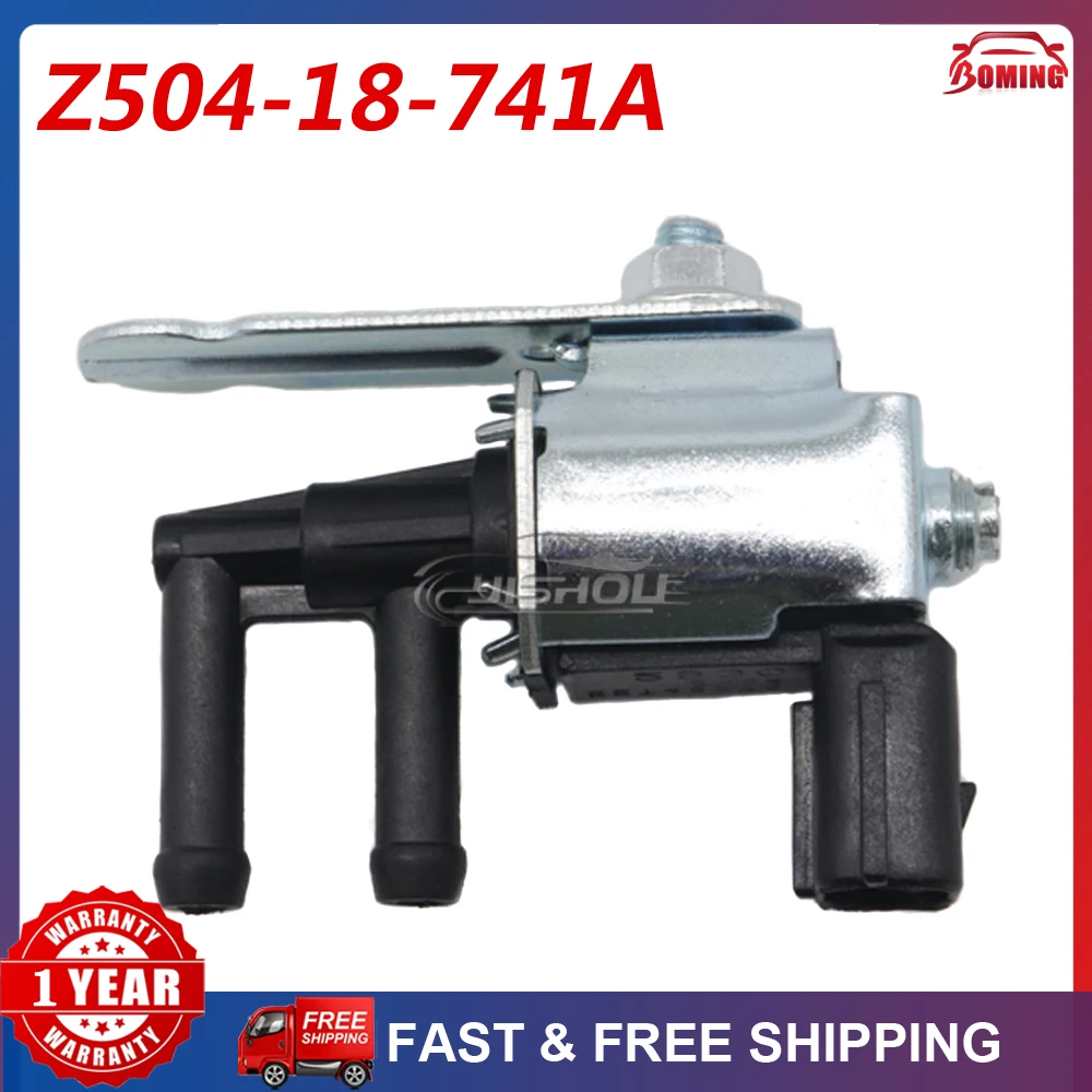 Car Vapor Canister Purge Solenoid Valve Z504-18-741A Fits For Mazda 6 626 Miata MPV Protege Protege5 RX-8 K5T4827 K5T48486